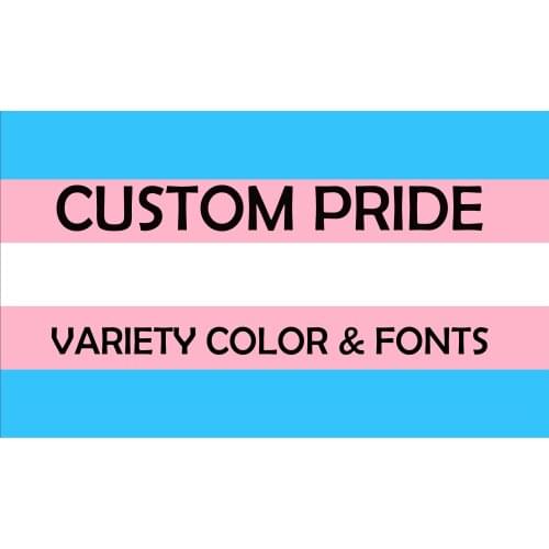 MOFAN Custom Transgender Flag Double Sided
