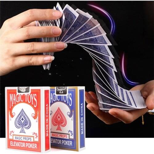 New Arrival Magician Prank Trick Creative Electric Magic Trick Deck of Cards Close up Stage Prop Toys Kid Birthday Gifts#257197