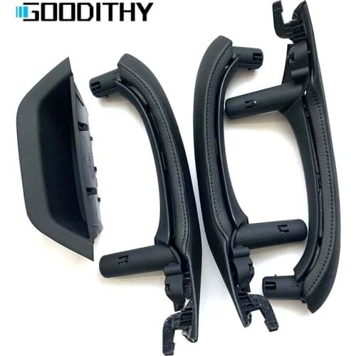 New LHD RHD Driver Armrest Cover Trim With Leather Cover For BMW X3 X4 F25 F26 2010-2016