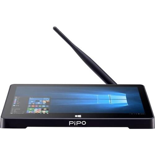 Big Sale Pipo X9S Intel Cherry trail Z8350 Quad Core Mini PC Windows10+Android 4G RAM 64G EMMC IPS Screen tv box computer