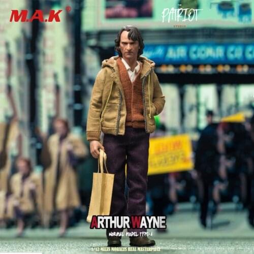 Full Set 1/12 Joker Comedian Daily Casual Clothing Model For Action Figure Model Accessories