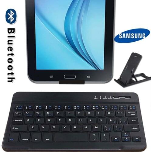 Portable Bluetooth Keyboard for Samsung Galaxy Note 8.0/Tab 7.0/Tab E/Tab Pro 8.4"/Tab 2/Tab 3 8"/Tab 4 Tablet Laptop Keyboard