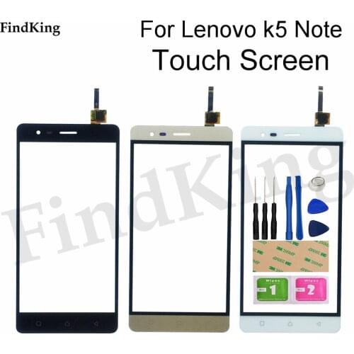 5.5" Mobile Touch Screen For Lenovo Vibe K5 Note K52T38 A7020 Digitizer Panel Touch Screen Sensor Lens Parts Tools