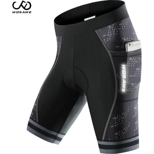 WOSAWE Cycling Shorts gel Women Tighs Breathable Quick Drying Racing MTB Road Bicycle Shorts For Summer Autumn
