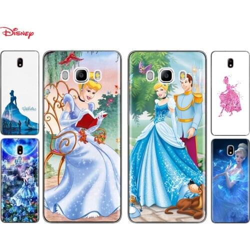 Silicone Cover Disney Cinderella Princess For Samsung Galaxy J8 J7 Duo J6 J5 Prime J4 Plus J3 J2 Core 2018 2017 Phone Case