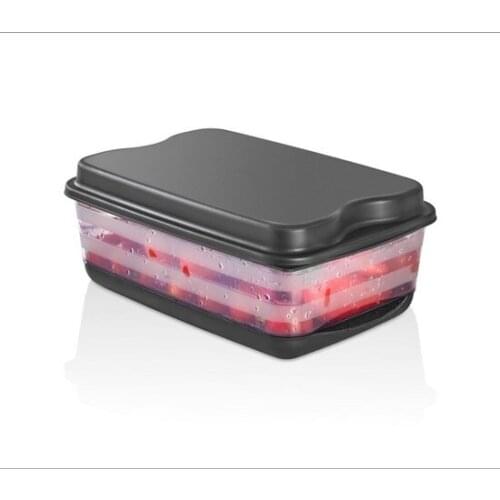 Modern Dream Luxury Drainer Storage Container Black