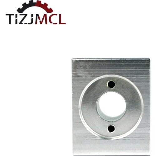 T8 Nut Housing Bracket T8 Trapezoidal Screw Nut Housing Mount Bracket T8 Screw Nut Conversion Seat 3D Printers Engraving Machine