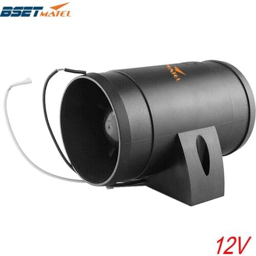 12V In-Line Air Blower Boat Bilge Engine Galley Marine Cabin Ventilation Fan Corrosion Resistant ABS Marine Boat Parts