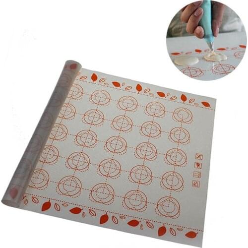 1pc 30*40cm Silicone Baking Mat Fondant Bakeware Macaron Oven Home Non Stick Baking Tools For Sheet Dough Roll Mats Pad