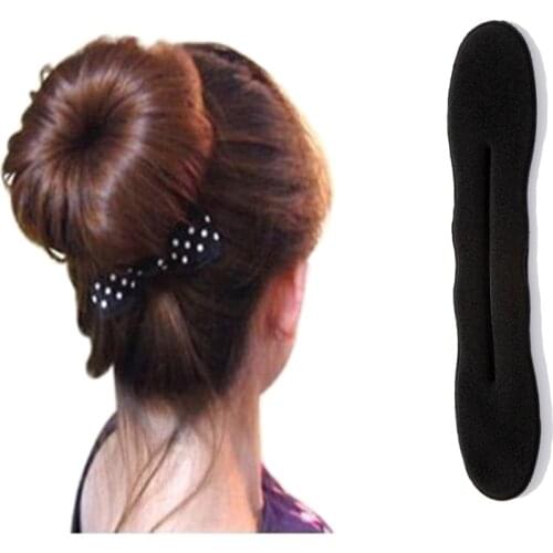 1piece Hair curler Styling Magic Sponge Clip Foam Bun Curler Hairstyle Twist Maker Tool Hair Curler for Girls Women