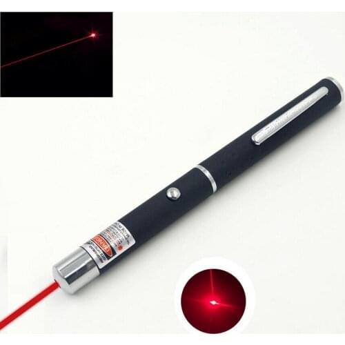 100Pcs/Lot DHL Free Shipping Wholesale Powerful 650nm 5mw Light Beam Red Laser Pointer Pen