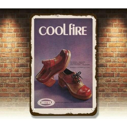 1973 DEXTER PHOENIX & SIZZLER RETRO 70s SHOES Vintage Look REPLICA METAL SIGN