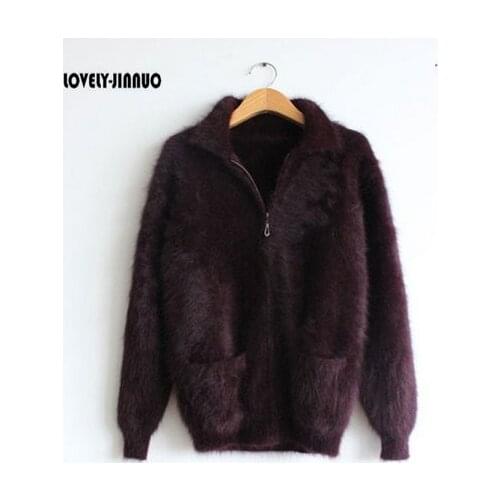 2020 100% mink cashmere sweater men Cardigan men sweater men coat big size free shipping JN327