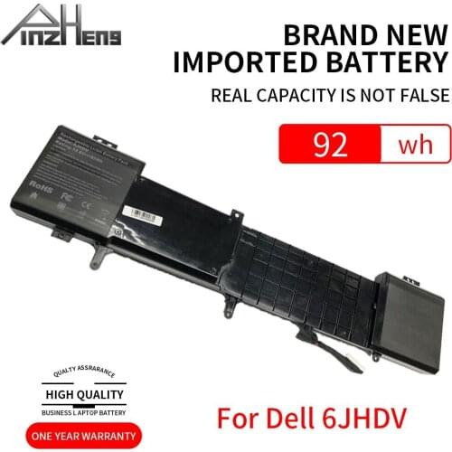 PINZHENG 14.8V 92wh 6JHDV Laptop Battery For Dell NEW 6JHDV YKWXX 5046J Replacement Battery For Dell Alienware 17 R2 R3