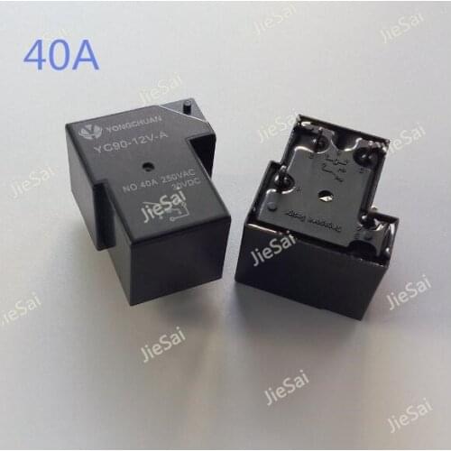 T90 high voltage Withstand Voltage 4KV relay YC90-12VDC-A 4pin 40A automotive relay car relay inverter