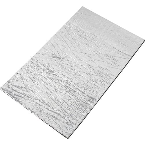 Uxcell 5mm/8mm/10mm 50cm*30cm Thick 1.6sqft Car Automotive Heat Insulation Sound Deadener Road Noise Dampener Thermal Mat