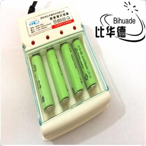 BIHUADE 4 slot flat plug charger battery charging control toys baby bed bell accessories