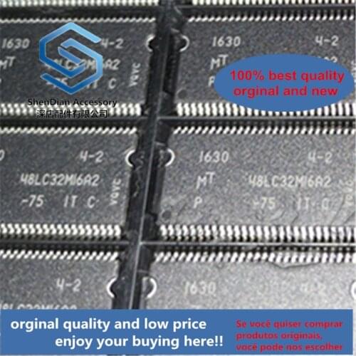 5pcs only orginal new MT48LC32M16A2P-75IT C 32M*16 bit industrial grade SDRAM chip