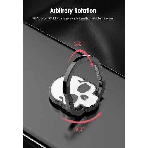 For Halloween Skeleton Skull Personalized Design Cell Phone Plate Phone Tablet Ring Ring Bracket For IPhone For Party For Huawei