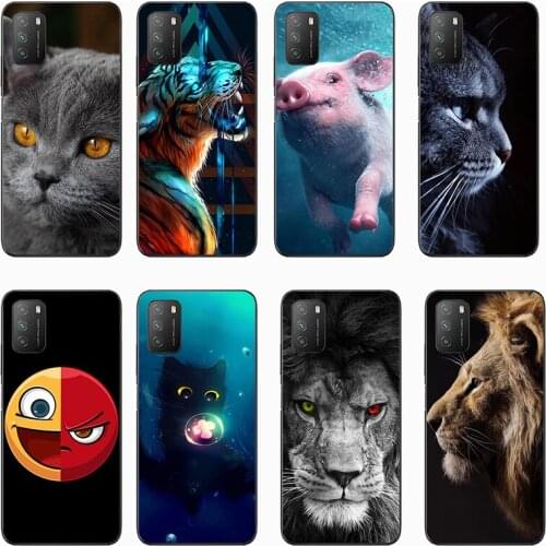 For Realme GT 5G Case Rose Wolf Cute Patterned Cover for Realme C20 c 20 Soft Silicon Phone Case for Realme C21 Top Quality