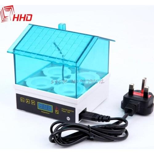 Incubator Childrens Small Household Incubator Mini Incubator Parrot Quail Bird Egg Chick Tortoise Incubator