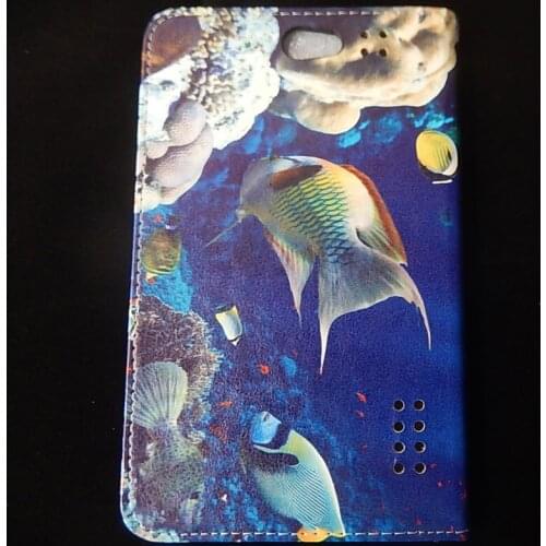 Myslc printed colorful patter PU leather case Cover for Bravis NB754 NB753 NB752 NB751 NB75 NB74 3G 7 Inch Tablet