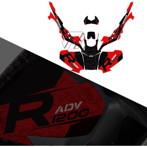 Motorcycle Decals Decoration Case for BMW R1200GS Adventure R1200 ADV 2014-2017