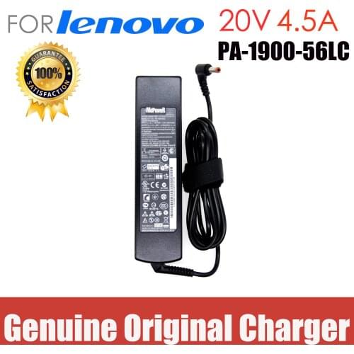 Original 20V 4.5A 90W AC Adapter Laptop Charger For lenovo G450 G455 G460 G460e G465 G470 G475 G480 G485 G560 G565 G570 G575