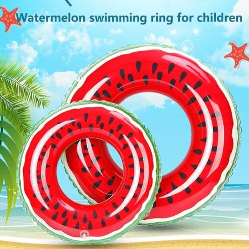 1PC Safely Watermelon Inflatable Adult Children Swimming Ring Inflatable Pool Float Circle For Adult Children