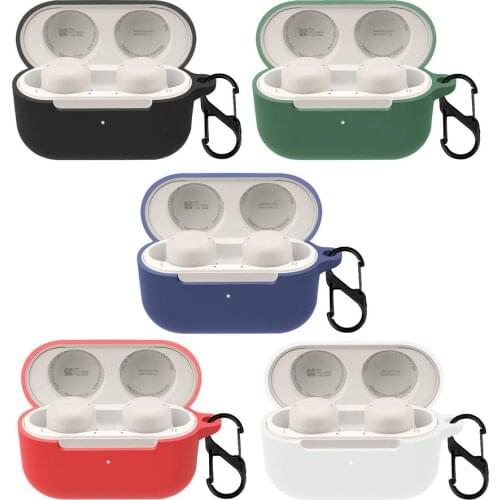 Silicone Protective Cover For-Amazon Echo Buds 2nd Gen Earbuds Silicone Case Charging Cover Capa Funda