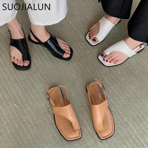 SUOJIALUN Women's Sandals
