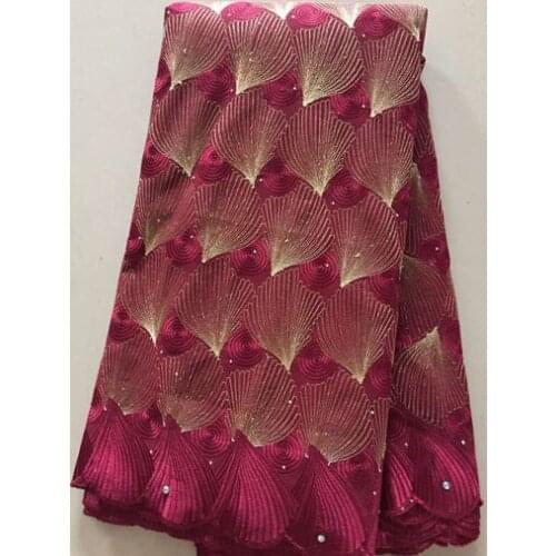 High Qaulity Swiss Voile Lace In Switzerland New Style African Nigerian Tulle Lace Fabrics Embroidered Swiss Cotton Lace ELL3315