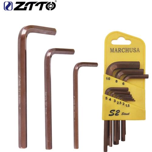 ZTTO Bicycle Repair Tools 4mm Hex Key Wrench 5mm Allen Key 6mm Hexwrench Sets Torx T25 Tool Set