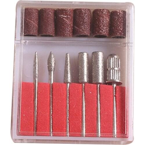 1PC Nail Art Polishing Tools Set Drill File Bits Acrylic Manicure Electric Machine Carver Supplies