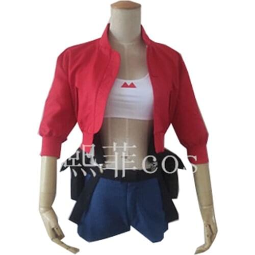 2021 PROMARE AINA ARDEBIT Cosplay Costume Outfit Bib Pants Halloween Party Cosplay Costumes for Adult Women Christmas Party Unif