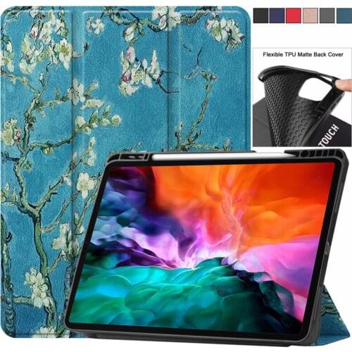 For iPad Pro 11 2021 Case for iPad Pro 2021 11 inch Case 2021 2020 2018 Magnetic Smart Cover With Pencil Holder