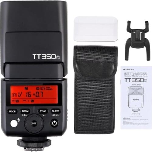 Godox Thinklite TT350C Mini 2.4G Wireless TTL Flash Speedlite 1/8000s HSS for Canon 5D MarkIII 80D 7D 760D Digital X Camera