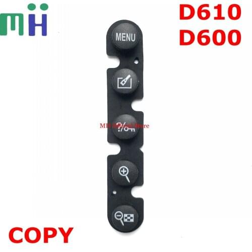 COPY NEW For Nikon D600 D610 Back Cover Rear Menu Function Zoom in + out Button Camera Repair Replacement Spare Part Unit
