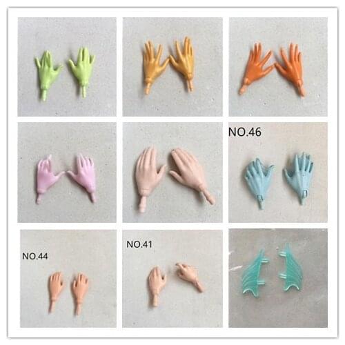New Arrival Rare Limited Collection Original Monsters Hands Hero Doll Hands DIY Toys Doll Accessories
