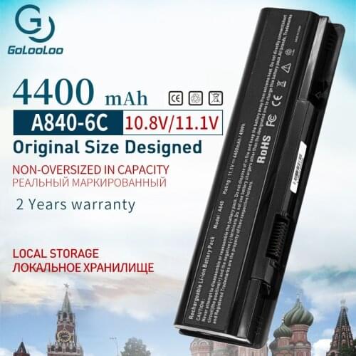 6 Cells New Laptop Battery For Dell Vostro 1014 1015 1088 A840 A860 For Inspiron 1410 F286H F287F F287H G066H G069H PP37L PP38L