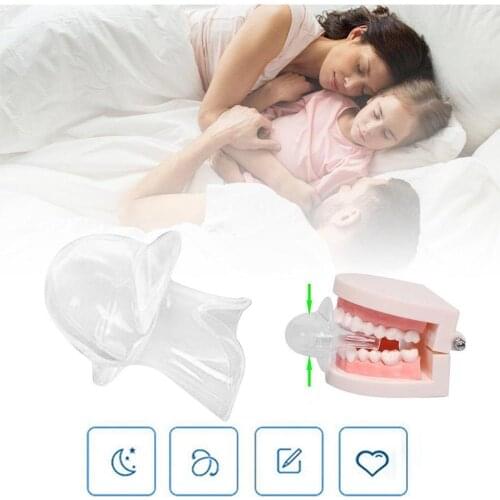 New Style Silicone Anti Snoring Tongue Device Sleep Apnea Aid Stop Snore Stopper Sleeve
