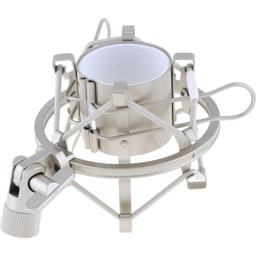 Professional BM8000 Recording Condenser Microphone with 3.5mm Plug Stand Holder and Large Diaphragm Head for Audio Recording/KTV