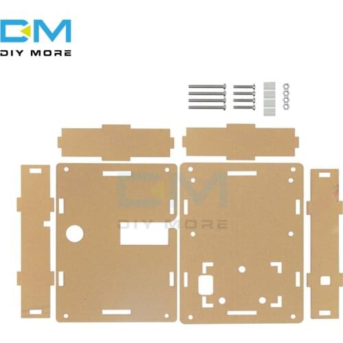 Clear Acrylic Case Shell Housing For LCR-T4 M328 Transistor Tester Capacitance Mega328
