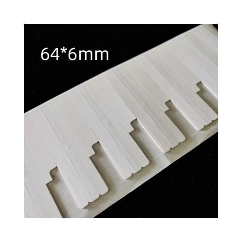 RFID printable stickers antimetal tags UHF long reading range tag cards RF passive card 64*6mm ISO18000-6C asset management