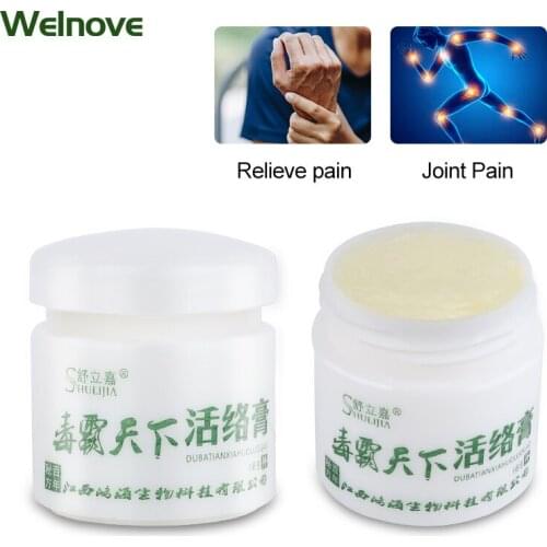 18g Pain Relief Ointment Relieve Stiff Neck Shoulder Backache Muscle Aches Sprain Arthritic Pains Knee Pain Cream Chinese Herb