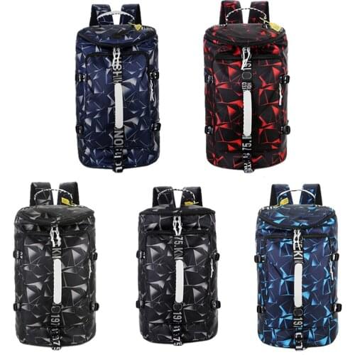 Man Women Swimming Gym Bag with Shoe Pouch Large Travel Swim Duffle Travel Bag Large Beach Bag Combo Waterproof Backpack