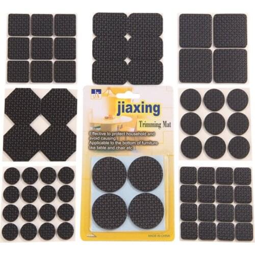 Thicken Self Adhesive Furniture Leg Feet Rug Felt Pad Anti Slip Mat Bumper Damper For Chair Table Legs Floor Protector Hardware