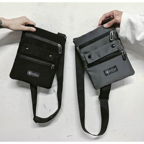 2021 Fashion Men Mini Shoulder Bag Waterproof Outdoor Crossbody Bags Travel Cigarette Phone Pouch Unisex Handbag Purse