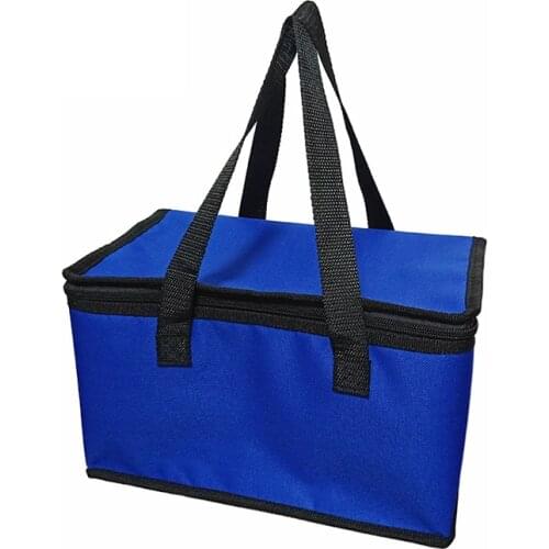 9L oxford cooler bag thermal picnic box cans holder meal drinks fruit fresh insulated carrier ice pack thermos cool ice bag