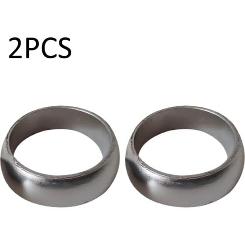 Car Motorcycle Accessories 2Pcs Metal Heat Resistant Exhaust Donut Seal Gasket Fit for Polaris Sportsman 600 700 800 3610047